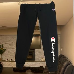 Champion sweatpants. Size S. Good used condition. Lots of life left.